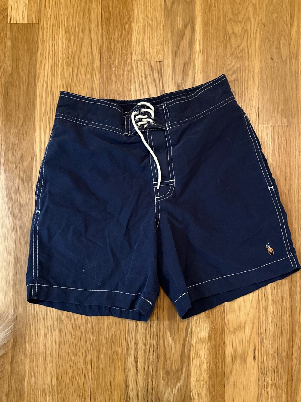 Polo Ralph Lauren Board swim trunks Boys Size Small, 8-10 Navy Blue